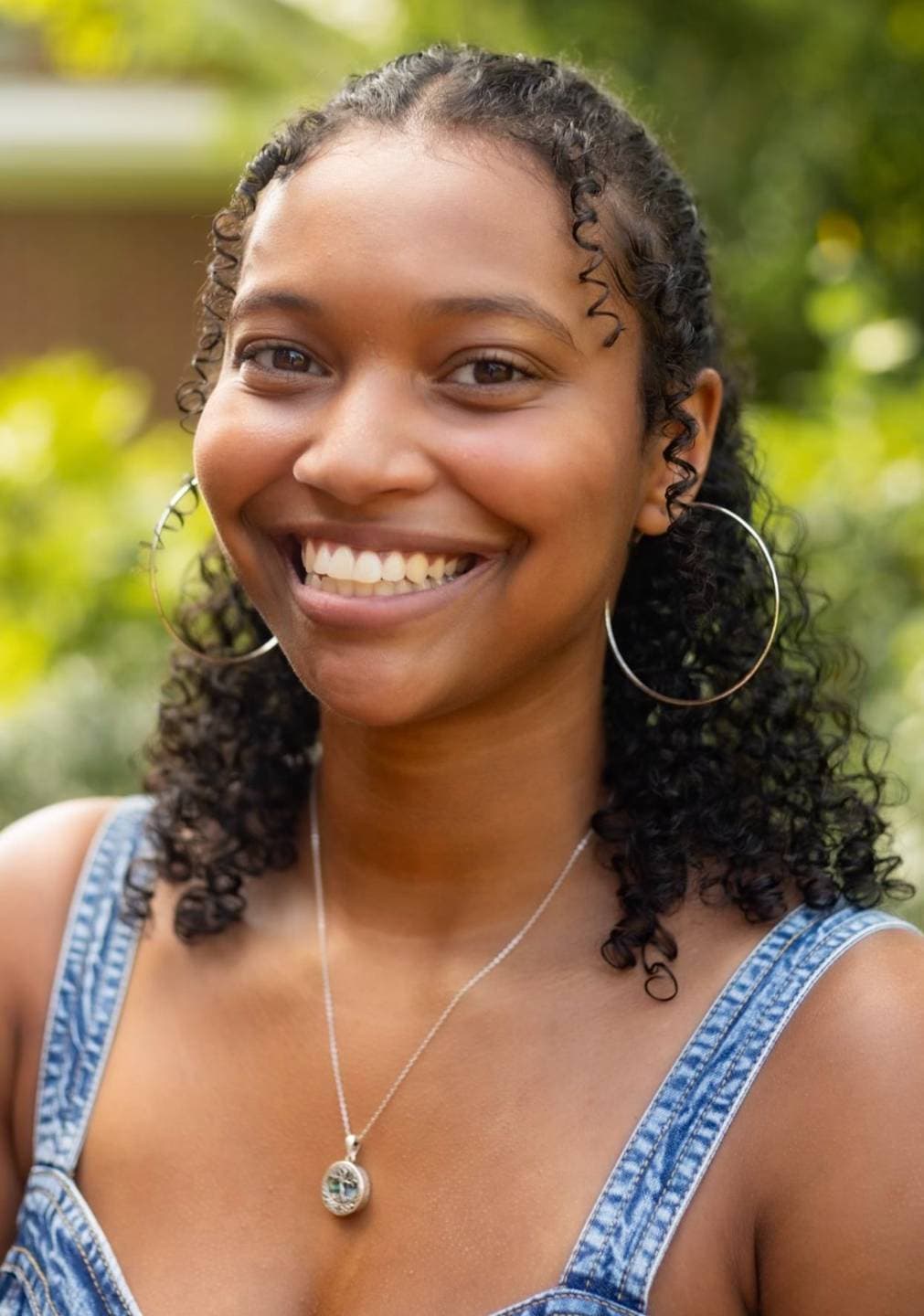 Dominique Praylow, founder of Digi Dancer, smiling outdoors